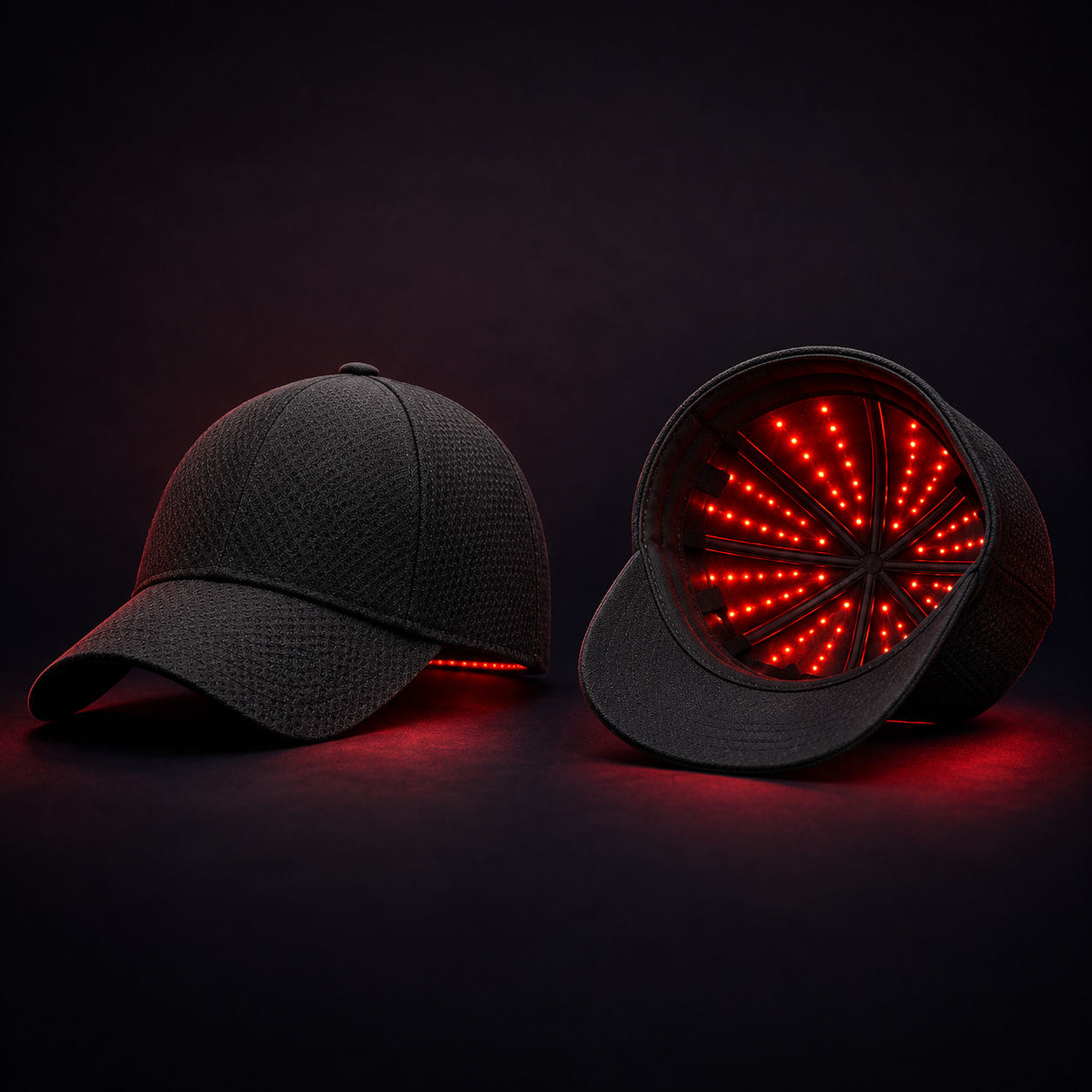 Cappellino Luce Rossa per Trattamento Capillare