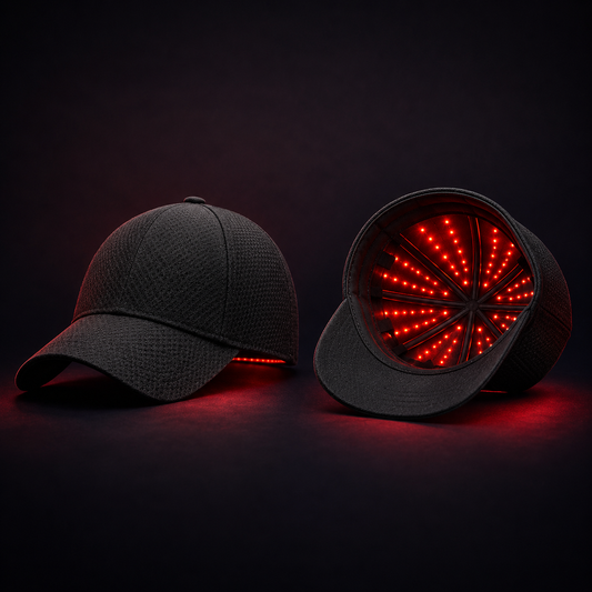 Cappellino Luce Rossa per Trattamento Capillare